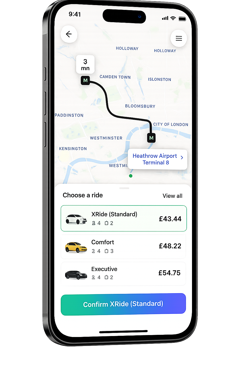 XRide App