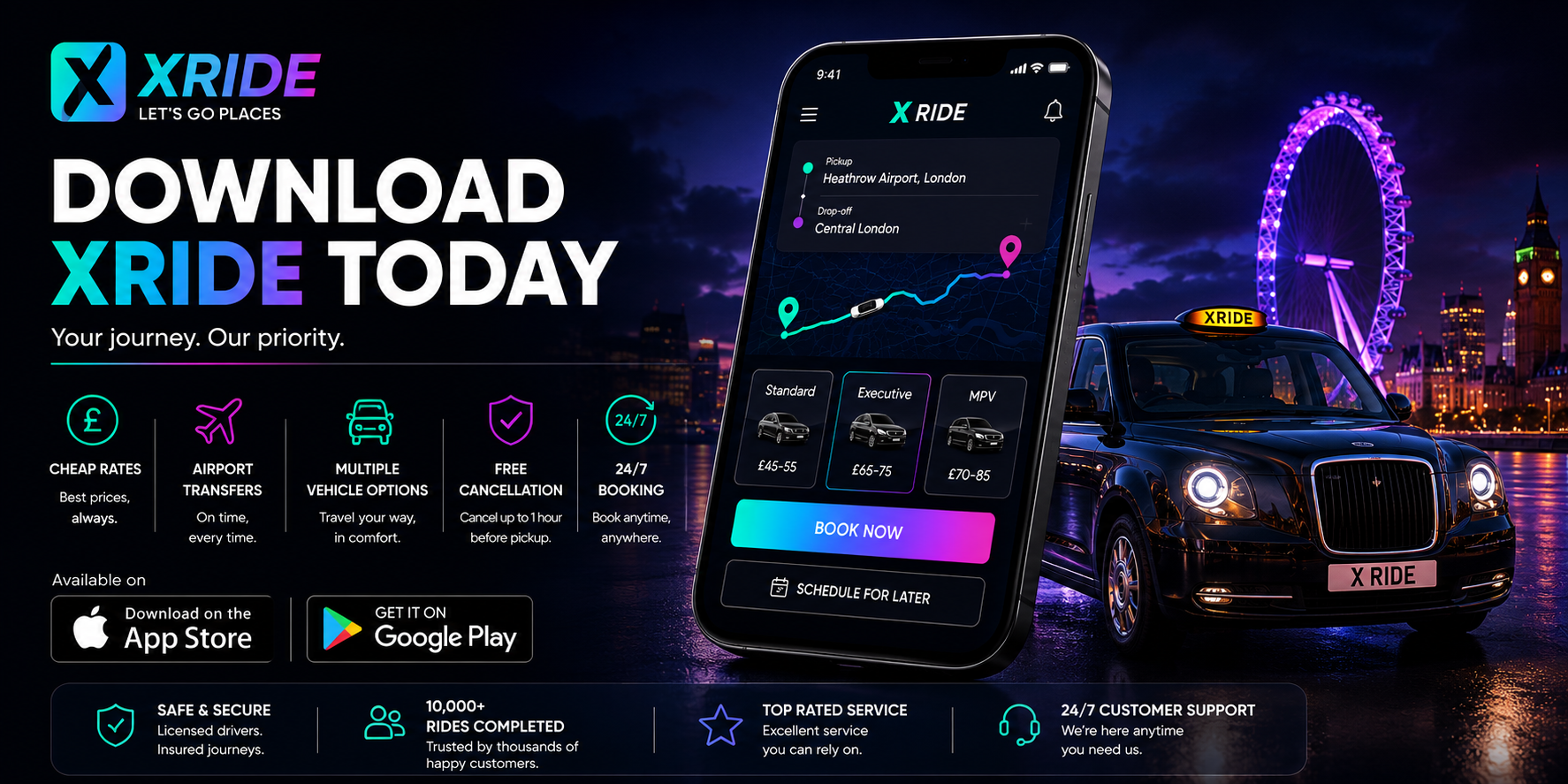 XRide Features